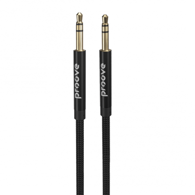 Proove Cable Soundmesh Lightning auf 3,5 mm Aux (1 m) grau