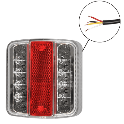 Proplus -Anhänger Hinterlicht 4 Funktionen 98x105 mm 14 LED