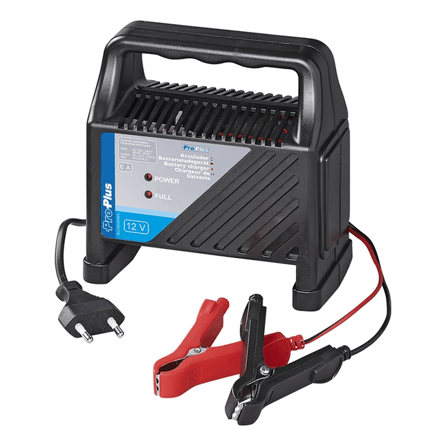 ProPlus Acculader 12V 6Amp - Betrouwbare en Eenvoudige Autolader Oplader Druppellader voor Loodaccu's - VCTparts.nl