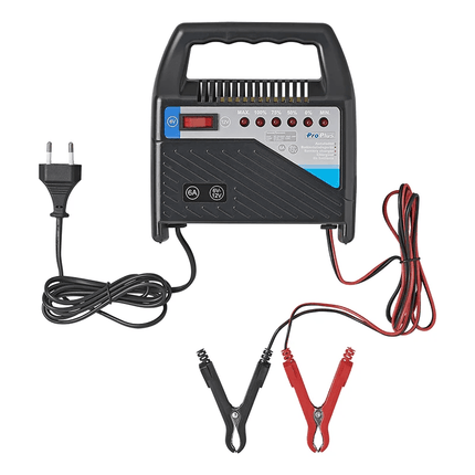 ProPlus ProPlus Acculader 6V/12V 6Amp - Betrouwbare en Veilige Autolader Oplader Druppellader voor Loodaccu's PAT Europe 2