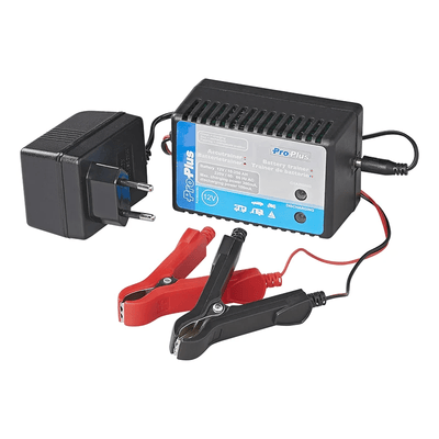 Proplus accutrainer 230 V bis 12 V 10-250AH Adapter-Ladegerät mit Batteriestiel