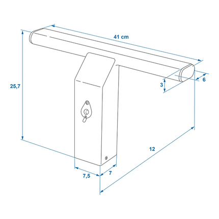 ProPlus Antidiefstal Trekhaakslot voor Achterdeuren Bedrijfswagen Bedrijfsbus - VCTparts.nl