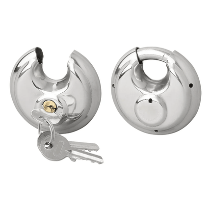 ProPlus Discusslot 90mm Hangslot Rond Gehard Staal voor Aanhanger - VCTparts.nl