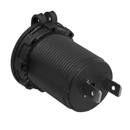 ProPlus Inbouwstekkerdoos DIN 12V/24V Sigarettenaansteker - 10A Contact Contrastekker - VCTparts.nl