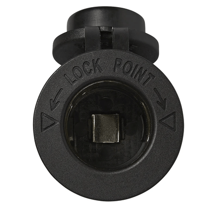 ProPlus Inbouwstekkerdoos DIN 12V/24V Sigarettenaansteker - 10A Contact Contrastekker - VCTparts.nl
