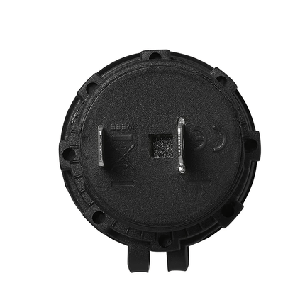 ProPlus Inbouwstekkerdoos DIN 12V/24V Sigarettenaansteker - 10A Contact Contrastekker - VCTparts.nl