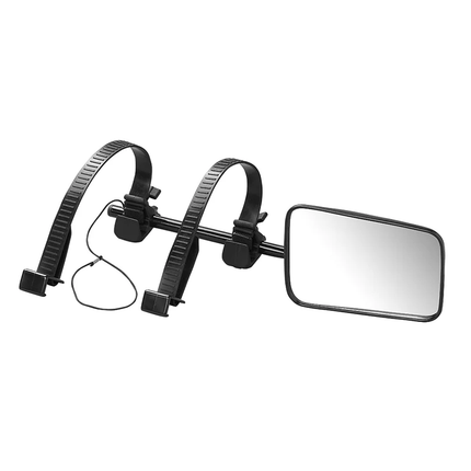 ProPlus Universele Opzetspiegel Caravanspiegel DeLuxe – Verstelbare Spiegel voor Camper Bestelwagen en 4x4 - Inclusief Opbergtas - Eenvoudige Montage - E-gekeurd - VCTparts.nl