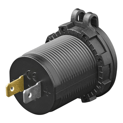 ProPlus USB snellader inbouw 2-weg 12/24V 3A type A + C - Laadcontactdoos met Dop - VCTparts.nl