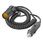 ProPlus Verlengkabel voor Sigarettenaansteker 3m 12V 24V max. 3Amp. Krulsnoer - VCTparts.nl