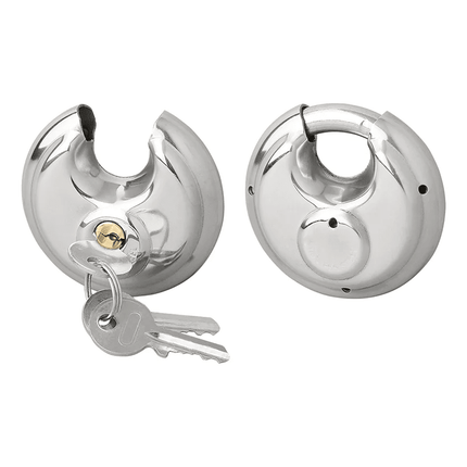 ProPlus Discusslot 70mm Hangslot Rond Gehard Staal voor Aanhanger - VCTparts.nl