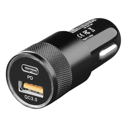 ProPlus ProPlus Dubbele USB Snellader Type A + C 12/24V 3100mA - Universele Autolader PAT Europe 1