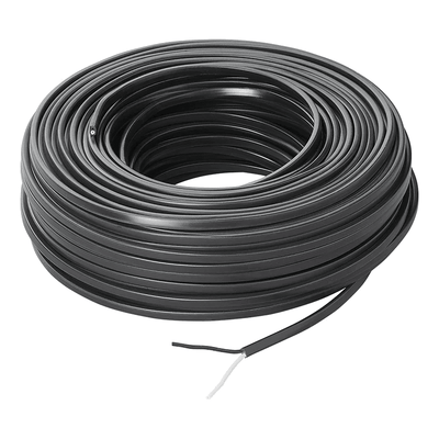 Proplus elektrisches Kabel 2x 075 mm² auf der Rolle - 50 Meter Draht für Autos und Anhänger anschließen