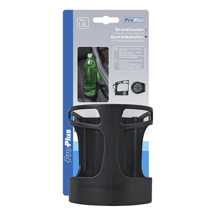 ProPlus ProPlus Grote 15L Drinkfleshouder met Flexibele Montagebeugel Drank Fleshouder Petfles Klem Haak PAT Europe 2