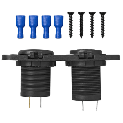 ProPlus ProPlus Inbouw kit: 12V Stekkerdoos + USB Snellader Type A + C 2 - weg 3A [Sigarettenaansteker Autocontraplug USB - C] PAT Europe 4