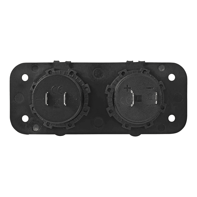 ProPlus ProPlus Inbouw kit: 12V Stekkerdoos + USB Snellader Type A + C 2 - weg 3A [Sigarettenaansteker Autocontraplug USB - C] PAT Europe 2