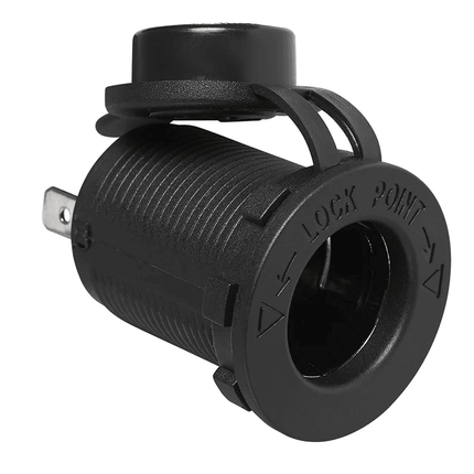ProPlus ProPlus Inbouwstekkerdoos DIN 12V/24V Sigarettenaansteker - 10A Contact Contrastekker PAT Europe 1