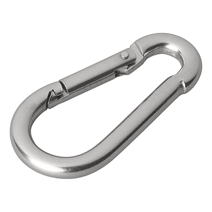 ProPlus ProPlus Karabijnhaak RVS 5x50mm Klein [Carabijnhaak - Musketon - Veerhaak] PAT Europe 6