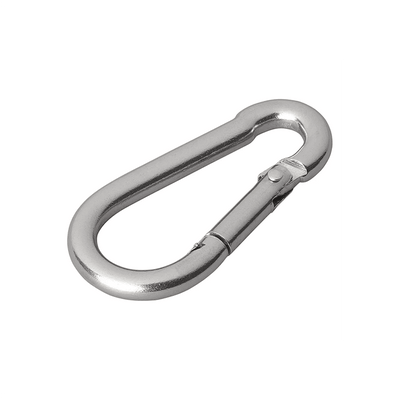 Prophlus Carabiner Edelstahl 5x50 mm Klein [Carabine Hook - Musketon - Veerhaak]