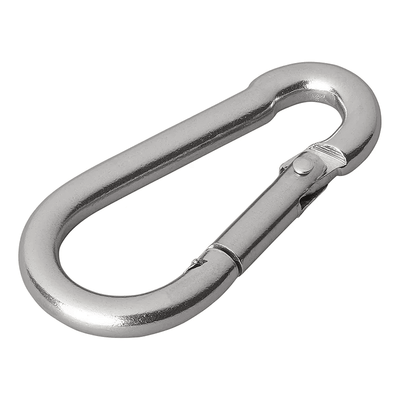 Prophlus Karabijn Hook Edelstahl 8x80 mm Größe [Carabine Hook - Musketon - Veerhaak]