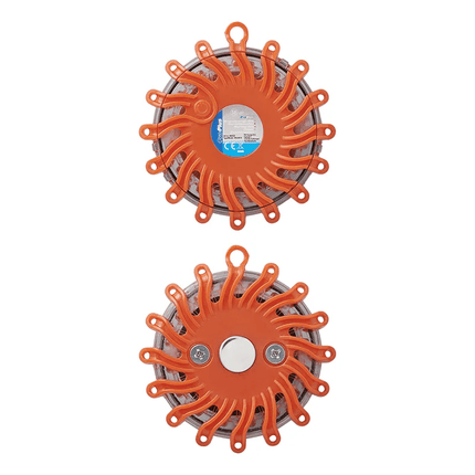 ProPlus Magnetische Waarschuwings - disk 16LED Oranje - VCTparts.nl