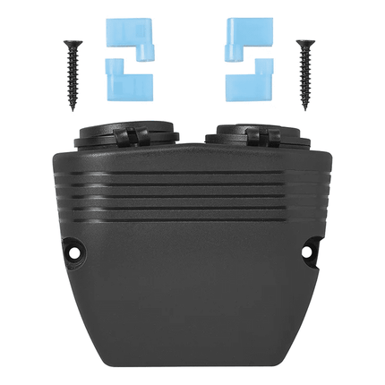 ProPlus ProPlus Opbouw Kit 12V Stekkerdoos met 2x USB C Snellader 2 Weg 3A voor Auto PAT Europe 5