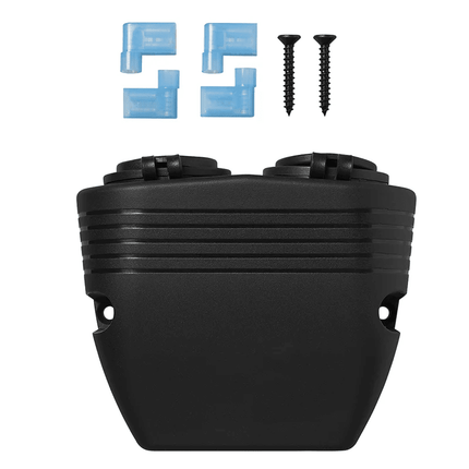 ProPlus ProPlus Opbouw kit: Stekkerdoos DIN + USB poort dubbel type A 2x2100mA - 12V/24V PAT Europe 4