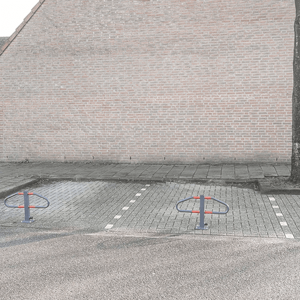 ProPlus Parkeerbeugel met Geïntegreerd Slot 73 x 458 cm [Parkeerplaatsbeveiliging - Neerklapbare antiparkeerpaal] - VCTparts.nl