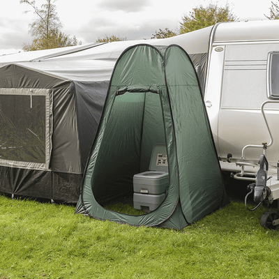 Proplus Pop-up-Zelt 120x120x190 cm schuertes Duschzelt Toiletent Clockhirt