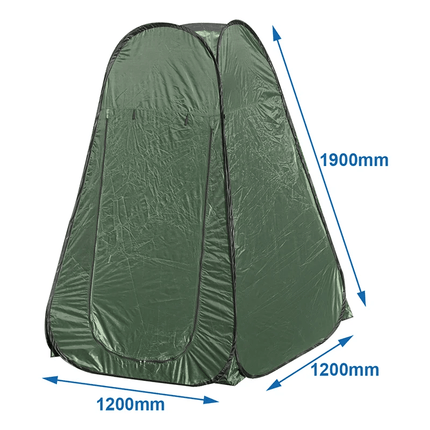ProPlus Pop - up Tent 120x120x190cm Schuurtent Douchetent Toilettent Kleedhokje - VCTparts.nl