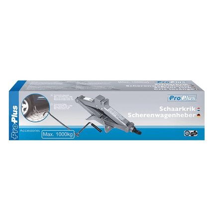 ProPlus ProPlus Schaarkrik met Handslinger Grijs - 1 ton PAT Europe 3