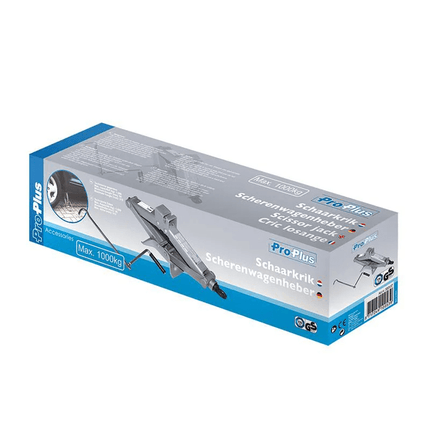 ProPlus ProPlus Schaarkrik met Handslinger Grijs - 1 ton PAT Europe 4