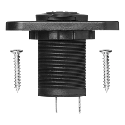 ProPlus ProPlus Sigarettenaansteker - Inbouwdoos 12V/24V - Stofdichte Aanstekercontactdoos met Afsluitdop PAT Europe 4