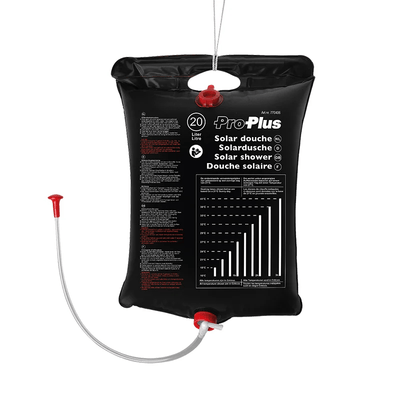 Proplus Solardusche 20l Camping Dusche Leichtes Gewicht inkl.