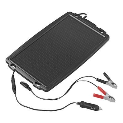 Proplus Solar Solar Panel Drippell Ladegerät 12V 24W Saugnapfbecher Sigarette Leichter und Batteriestamm