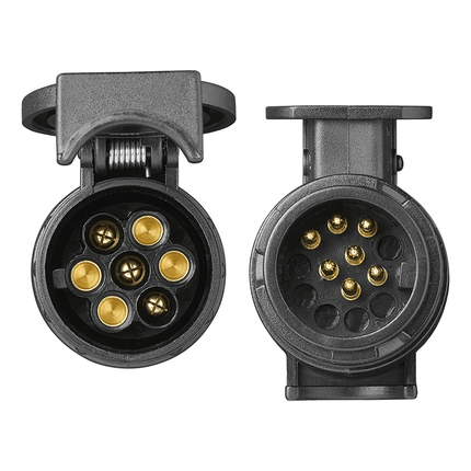 ProPlus Trailerstekker Verloopstekker Adapter van 13 - polig naar 7 - polig - VCTparts.nl