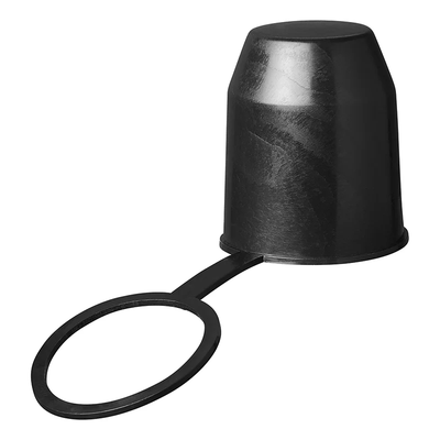 Prophlus -Schleppringkappe mit Ring Kunststoff Universal für die Schlepprücke Schwarz schwarz