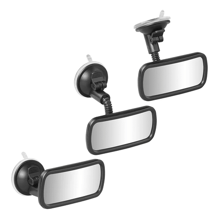 ProPlus ProPlus Universele Achteruitkijkspiegel Binnenspiegel 115x55mm met Korte Flexarm en Zuignap PAT Europe 5