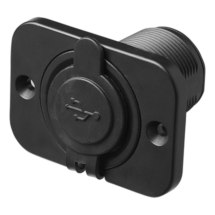 ProPlus USB - Inbouwdoos Tweevoudig Type A 3100mA - 12V/24V Laadcontactdoos met Bevestigingsmateriaal - VCTparts.nl