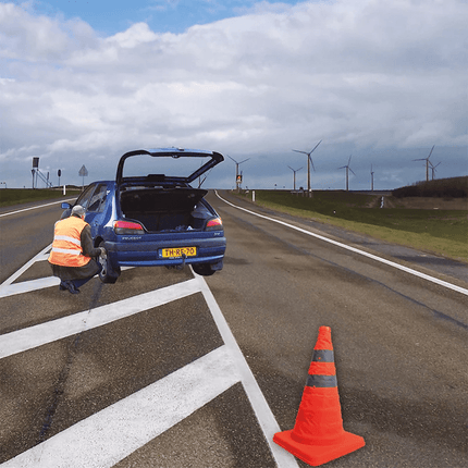 ProPlus ProPlus Veiligheidspilon Opvouwbaar Reflecterend Oranje [Verkeerspilon - Pion] PAT Europe 5