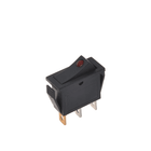 ProPlus ProPlus Wipschakelaar LED Rood 12V / 24V - Max. 10A - Schakelaar met Verlichte Indicator PAT Europe 3