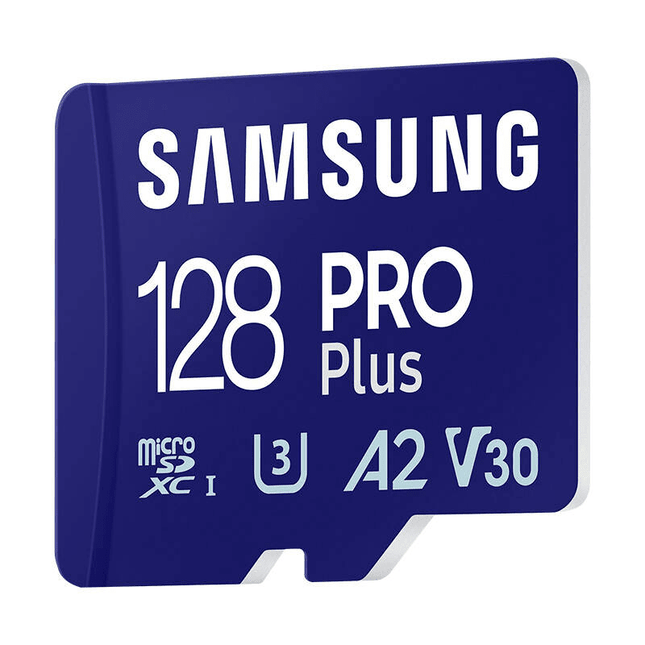 Samsung PRO Plus SDXC 128 GB U3 A2 V30 Geheugenkaart (MB - MD128SA/EU) - VCTparts.nl