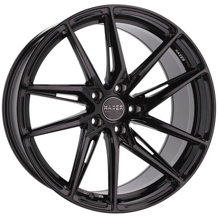 Set van 4 Velgen 18 inch 5x112 ET35 66.5 Zwart - Passend voor diverse VAG - en Mercedes - modellen - VCTparts.nl