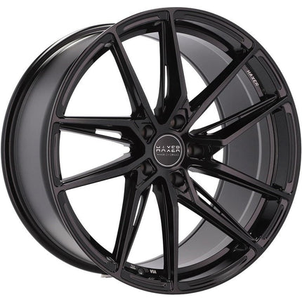 Set van 4 Velgen 18 inch 5x112 ET35 66.5 Zwart - Passend voor diverse VAG - en Mercedes - modellen - VCTparts.nl