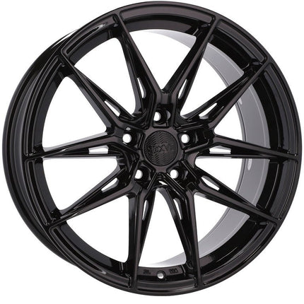 Set van 4 Velgen 18 inch 5x112 ET40 66.5 Zwart - Passend voor diverse Audi, Volkswagen en Mercedes - modellen - VCTparts.nl