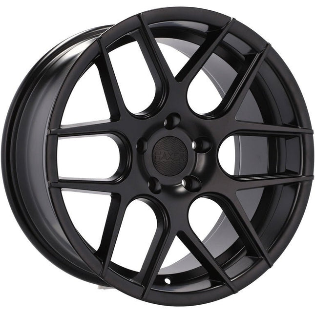 Set van 4 Velgen 18 inch 5x120 ET20 74.1 Zwart - Passend voor diverse BMW - en Mercedes - modellen - VCTparts.nl