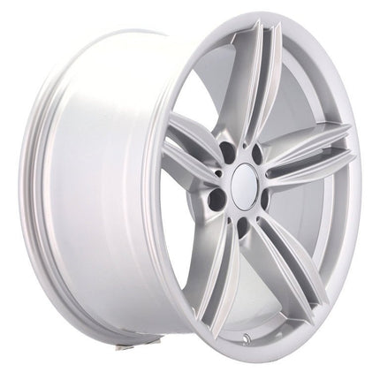 Set van 4 Velgen 18 inch 5x120 ET35 72.6 Zilver voor BMW Audi Volkswagen - VCTparts.nl