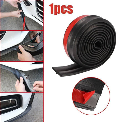 VCTparts Side Skirts Verlaging Strip Bumper Bescherming Lip Rubber Sierstrip (2.5m) Zwart NORGOS 6