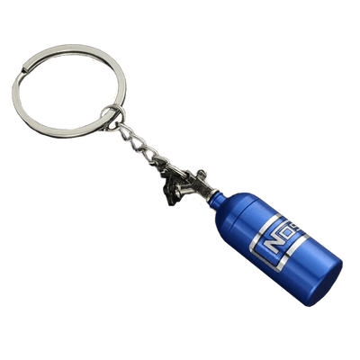 Schlüsselbund NOS Nitro -Flasche - Pill -Box Keybos Anhänger
