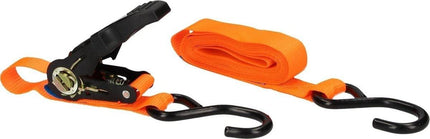 VCTparts Spanband Oranje met Haken en Ratel (5 meter) NORGOS 4