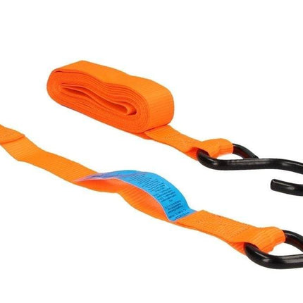 VCTparts Spanband Oranje met Haken en Ratel (5 meter) NORGOS 2